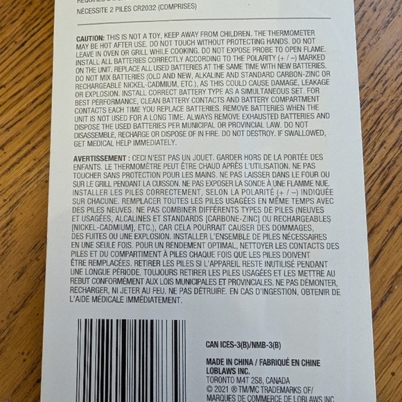 New PC Instant Read digital Thermometer with case New in box. - Picture 9 of 10